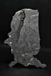 Залізний метеорит Aletai, карта США USA, 108,6 грам, із сертифікатом автентичності, фото №8