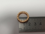 Золотое кольцо Bvlgari B.Zero1 18к 750 проба, photo number 2