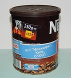 Большая банка nescafe акционная 2003г, фото №6