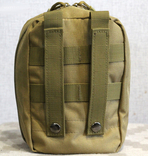 Тактическая универсальная сумка - подсумок, аптечка mini warrior (койот), numer zdjęcia 8
