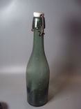 Beer bottle with porcelain cork height 28 cm, photo number 2