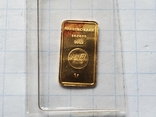 Золотий злиток 1 грам, 999,9, ПРАВЕКС-БАНК., фото №3