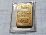 A gold bar of 10 grams, 999.9., photo number 5