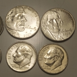 One Dollar 1972 quarter Dollar 1983,84,85,86,98, фото №11