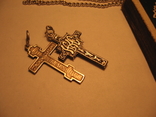  2 серебряных крестика 925 проба + цепочка, numer zdjęcia 5