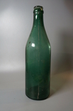 Пляшка пива RSZ стара висота 23.5 см, фото №3