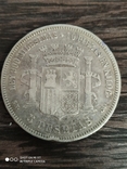 5 песет Испании 1870 г.серебро, фото №3