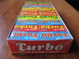 Запечатанный блок жвачек Турбо 1988 года, 2-ая серия (вкладыши с 51 по 120), фото №5