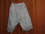 Pantaloons 19th century Italy with initials, photo number 2
