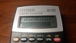 Калькулятор CITIZEN scientific SR-282, фото №4