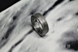Каблучка із залізо-камяного метеорита Seymchan, із сертифікатом автентичності, фото №12