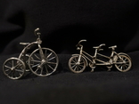 Велосипеди сріблясті 800 2 шт., фото №2