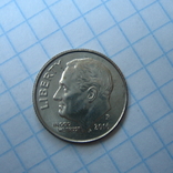 США 10 центов 2016 года.Р, фото №3