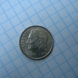 США 10 центов 2016 года.Р, фото №4