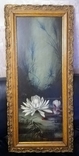 Картина модерн " Цветок лотоса" 19 век., фото №2