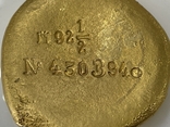 Золотой слиток  287 гр, фото №2