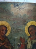 Старая икона. Пресвятая Мария Египетская. Р. 36/27см., фото №5