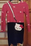 Платье HM Hello Kitty девочке 7-8 лет, photo number 2