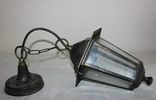Колоритный фонарь под старину (металл/стекло, Испания), фото №2