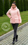 Модная женская куртка / пудра размер S (42), фото №11