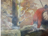 Картина козак і кінь. Репродукція., фото №3