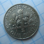США 10 центов 2011 года.D, фото №5