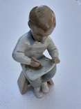 Фарфоровая статуэтка , " Мальчик ", фото №13