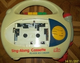 Магнитофон кассетный детский с микрофоном., фото №3
