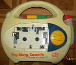 Магнитофон кассетный детский с микрофоном., фото №8