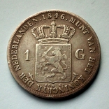 Нидерланды 1 гульден 1846 г. - Виллем II, фото №3