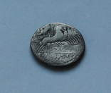 Денарий Республика 90 год до н.э. Серебро 3.55 г, фото №3