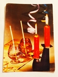 Торг новогодняя открытка EVP M-20 1971, фото №2