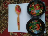 Две тарелки Петриковская подпись, фото №2