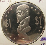 1 Доллар. о-в. Кука, фото №2