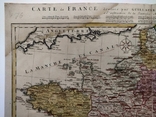 1741 Франция, Хоманн (огромная карта 64х55 Верже) СерияАнтик, фото №4