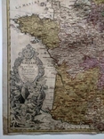 1741 Франция, Хоманн (огромная карта 64х55 Верже) СерияАнтик, фото №6