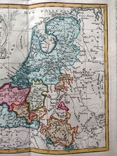 1798 Голландия Бельгия Деснос (большая карта 52х33 Верже) СерияАнтик, фото №6