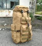 Рюкзак 70 литров, туристический рюкзак для походов, походный рюкзак, фото №4