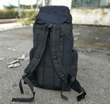 Рюкзак 70 литров, туристический рюкзак для походов, походный рюкзак (Черный), фото №5