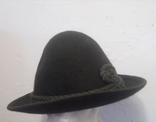 Шерстяная шляпа 56 см размер, фото №5