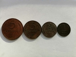 Набор монет 1924 года  ( 5 копеек  3 копейки 2 копейки 1 копейка ), фото №3