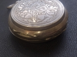 Часы карманные Gustave Jacot Locle серебро 84 проба 19 век механизм Robert Roskell, ключ, фото №12