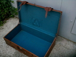 Английский кожаный чемодан. 87х48х27 см.‘‘CHENEY’’ England. 1950-е., фото №9