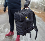 Тактический рюкзак на 20 литров Топ качество М-Тac (Черный), photo number 6