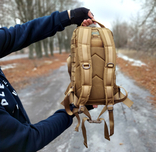 Тактический рюкзак на 20 литров Топ качество М-Тac (Койот), фото №10