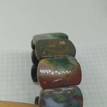 Браслет з кам'яних намистин на жорсткій основі (3), фото №3
