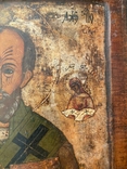 Икона Святой Николай 18 век, фото №10