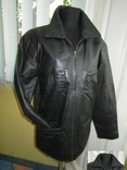 Кожаная мужская куртка Real Leather.  Лот 995, фото №5
