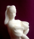Скульптура статуэтка Кармен - испанский танец. Колкий пластик - полиуретан СССР 60-е годы., фото №8