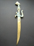 Антикварный нож для бумаг, писем Египетский, фото №2